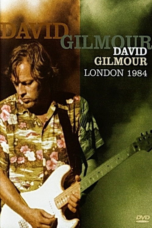 David Gilmour - London 1984 (2009) poster