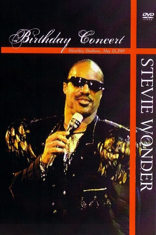 Stevie Wonder - Live at Wembley Stadium - London England 1989 (1989) poster