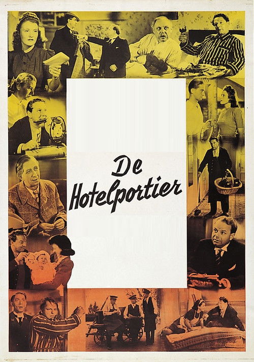 De Hotelportier (1941) poster