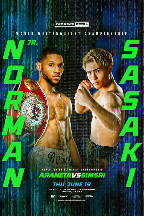 Brian Norman Jr vs. Jin Sasaki (2025) poster