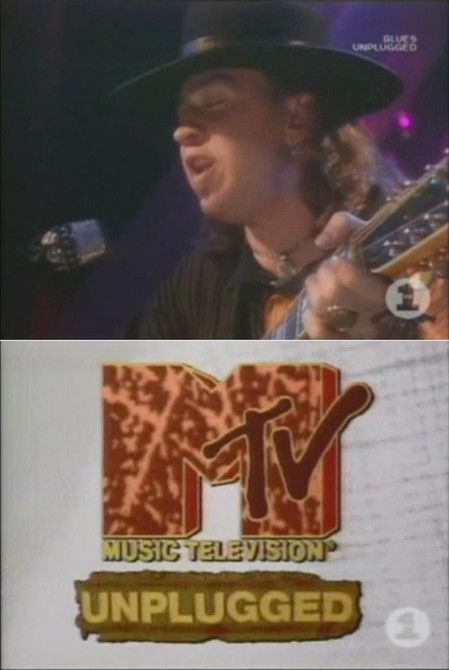 MTV Unplugged: Stevie Ray Vaughan with Joe Satriani (1990) poster