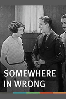 Somewhere In Wrong (1925) poster