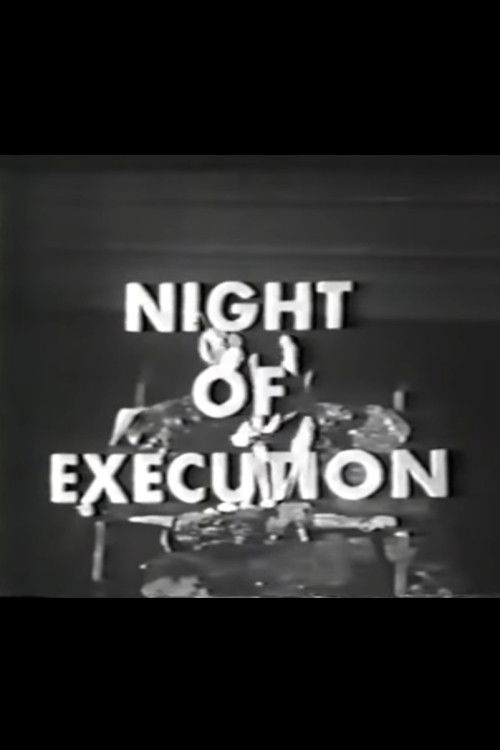 Night of Execution (1955) poster