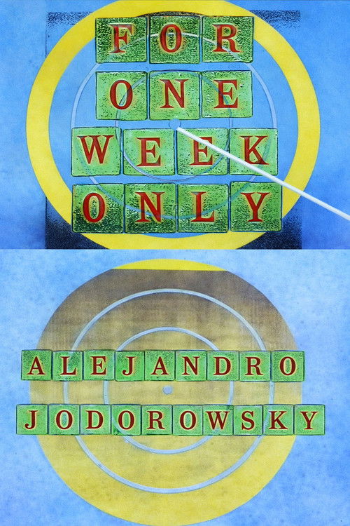Jonathan Ross Presents for One Week Only: Alejandro Jodorowsky (1991) poster