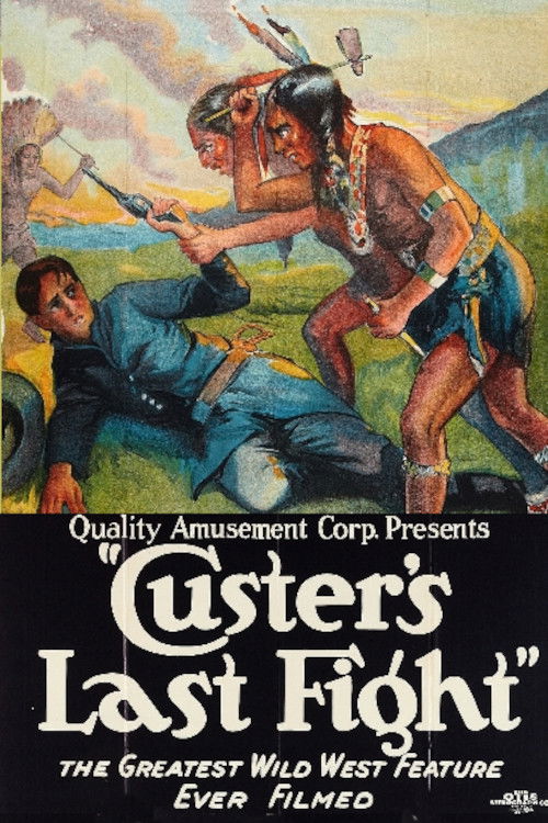 Custer's Last Fight (1912) poster