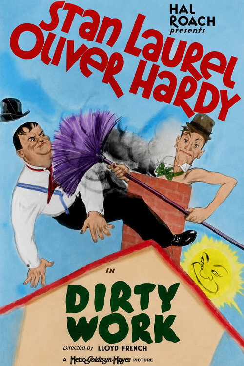 Dirty Work (1933) poster