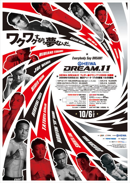 DREAM 11 (2009) poster