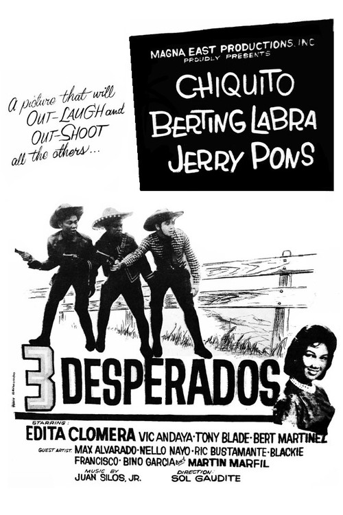 3 Desperados (1962) poster