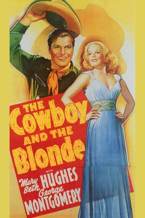 The Cowboy and the Blonde (1941) poster