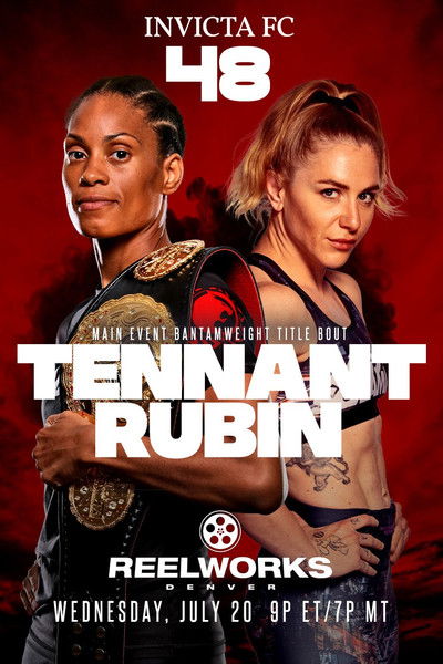 Invicta FC 48: Tennant vs. Rubin (2022) poster