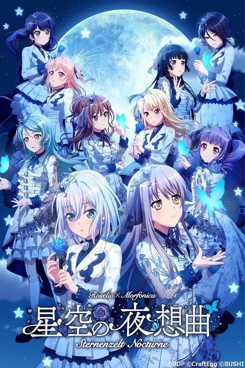 BanG Dream! 11th☆LIVE DAY2 : Roselia×Morfonica「Sternenzelt Nocturne」 (2023) poster