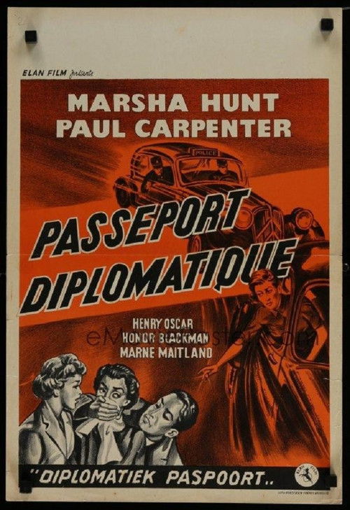 Diplomatic Passport (1954) poster