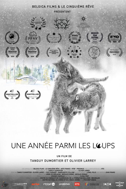 Une année parmi les loups (2024) poster