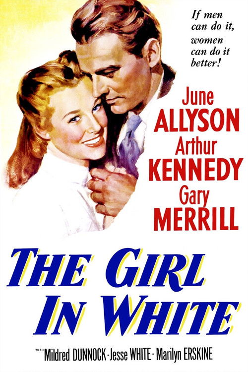 The Girl in White (1952) poster