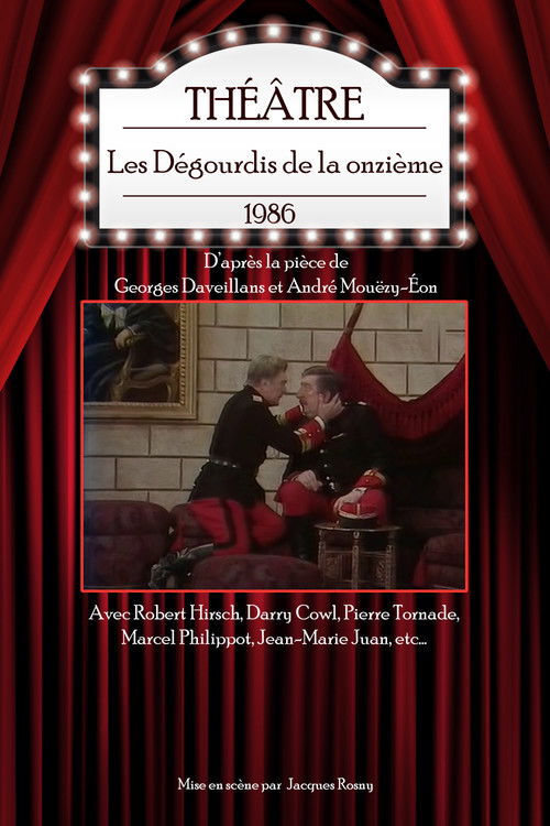 Les Dégourdis de la onzième (1986) poster