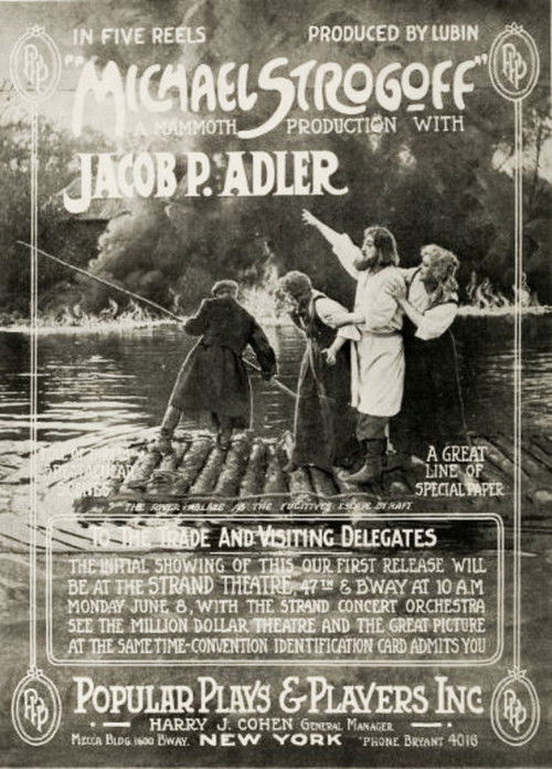 Michael Strogoff (1914) poster