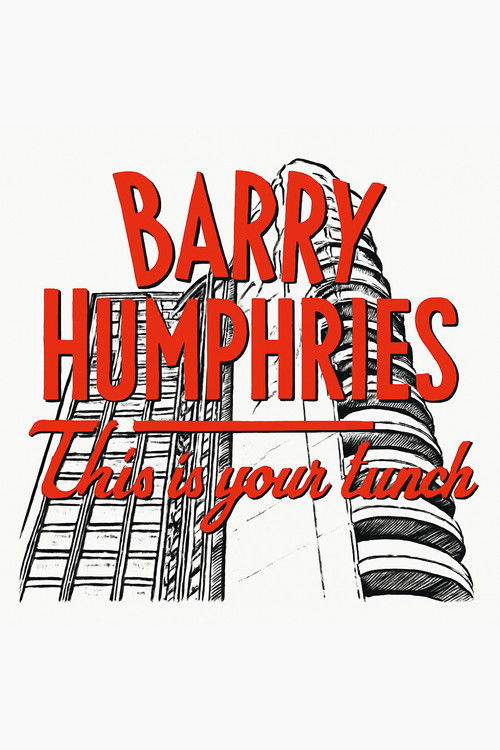 Barry Humphries: This is Your Lunch (1988) poster