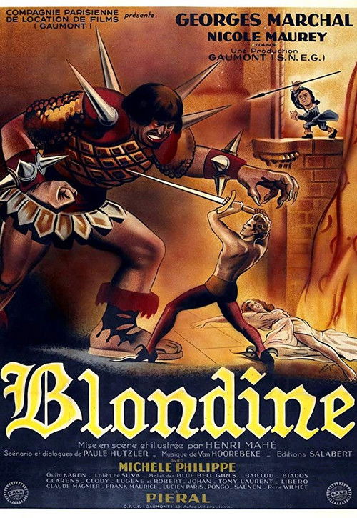 Blondine (1945) poster
