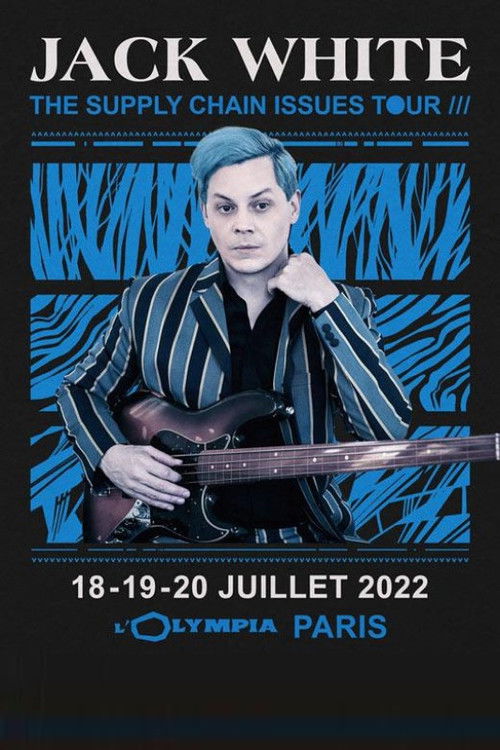 Jack White à l'Olympia (2022) poster