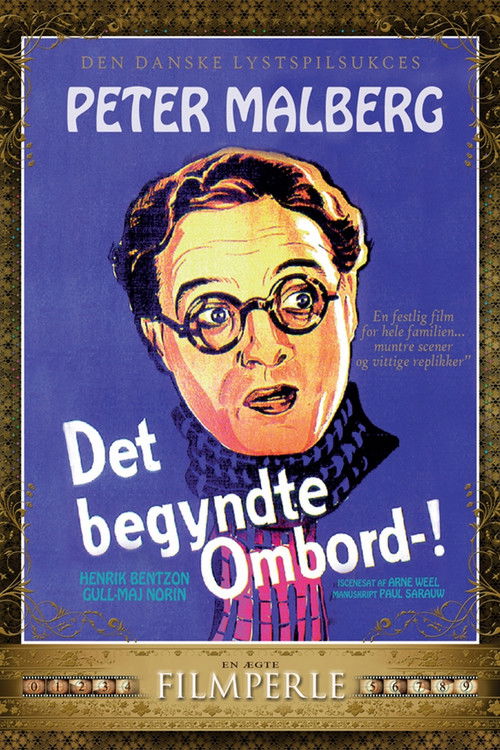 Det begyndte ombord (1937) poster