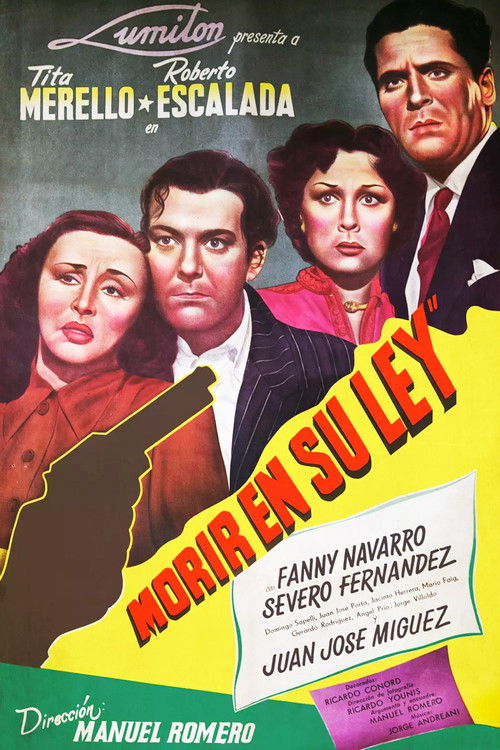 Morir en su ley (1949) poster