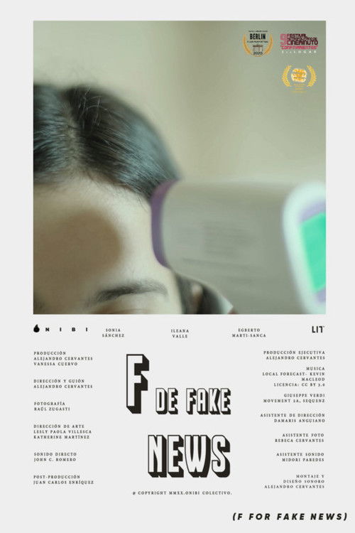F de Fake News (2021) poster