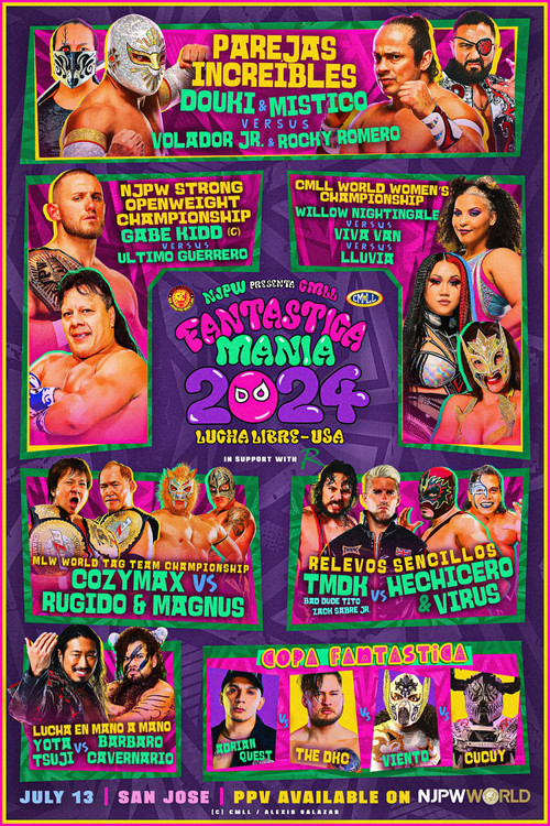 NJPW Presents CMLL Fantastica Mania 2024 - Lucha Libre USA (2024) poster
