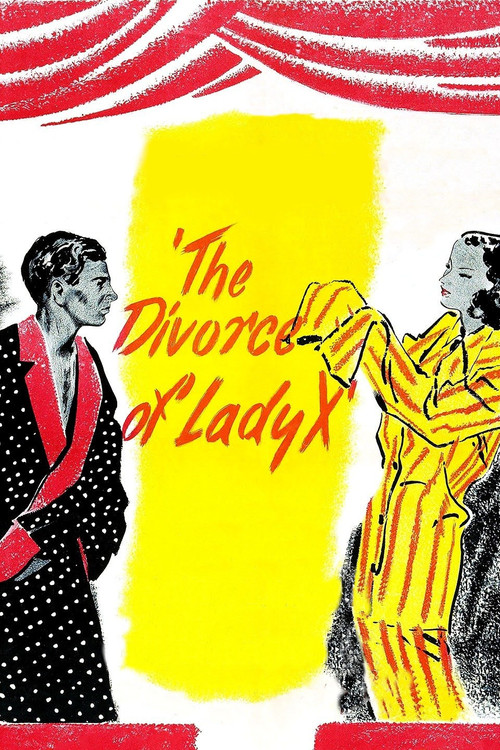 The Divorce of Lady X (1938) poster