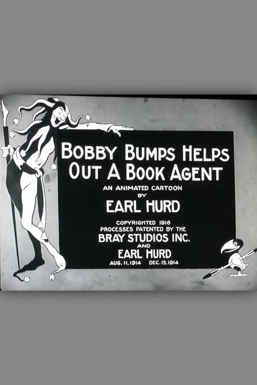 Bobby Bumps Helps Out a Book Agent (1916) poster