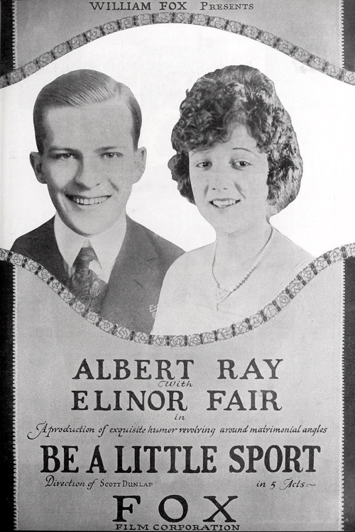 Be a Little Sport (1919) poster