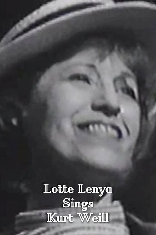 Lotte Lenya Sings Kurt Weill (1961) poster