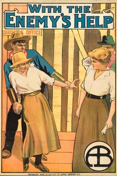 With the Enemy's Help (1912) poster