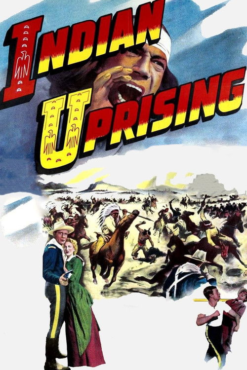 Indian Uprising (1952) poster