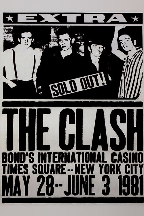 The Clash On Broadway (1981) poster