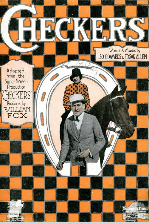 Checkers (1919) poster