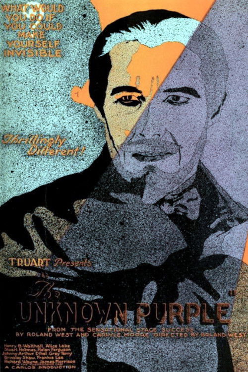 The Unknown Purple (1923) poster