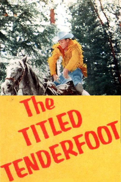 The Tilted Tenderfoot (1955) poster