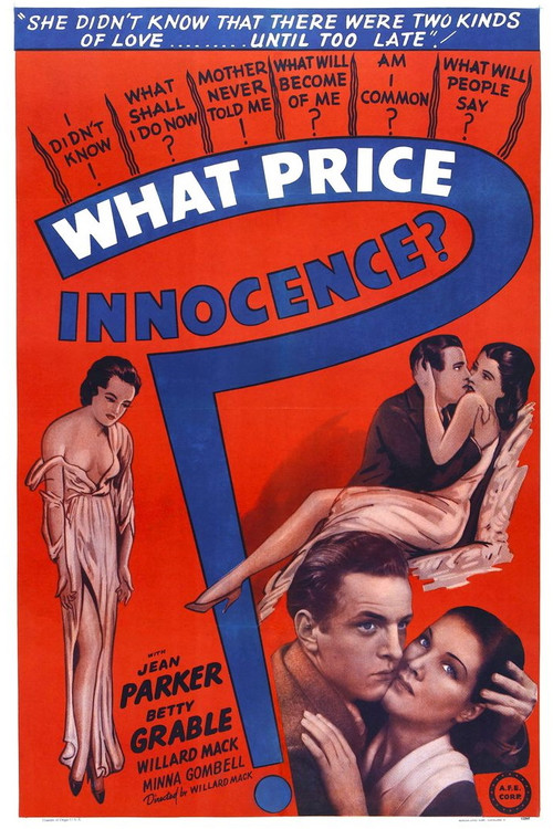 What Price Innocence? (1933) poster