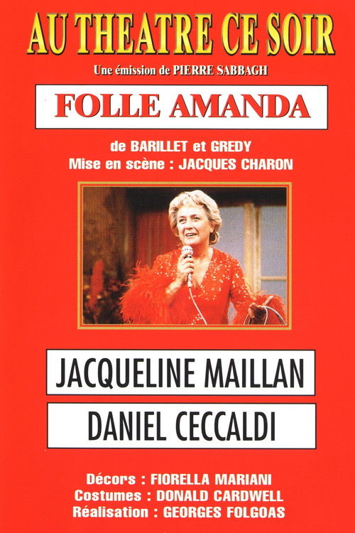 Folle Amanda (1974) poster
