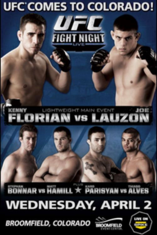UFC Fight Night 13: Florian vs. Lauzon (2008) poster