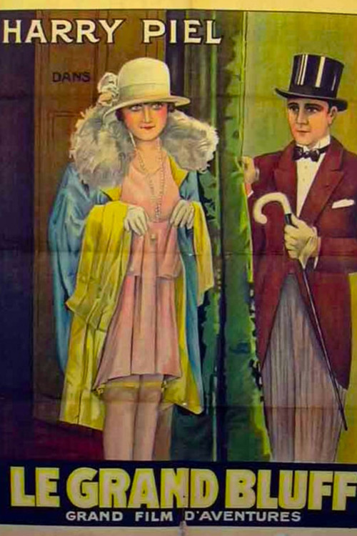 His Greatest Bluff (1927) poster