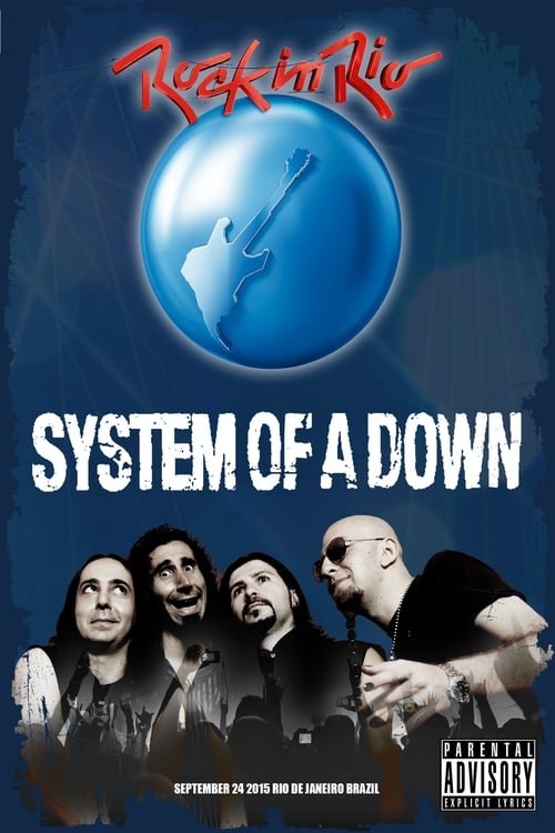 System of a Down - Rock in Rio (2015) poster