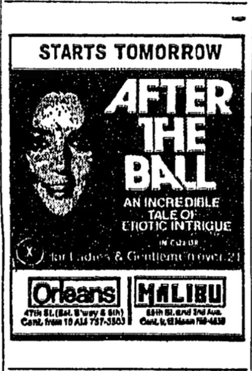 After the Ball (1972) poster