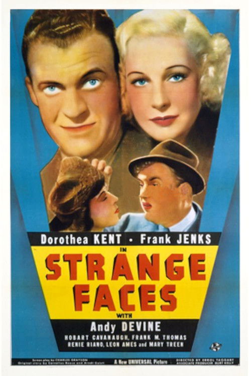 Strange Faces (1938) poster
