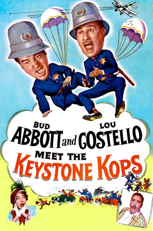 Abbott and Costello Meet the Keystone Kops (1955) poster