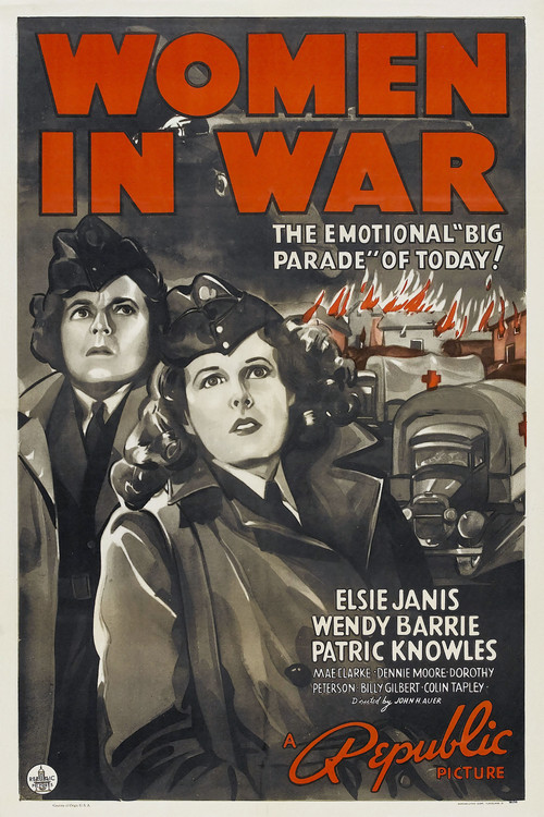 Women in War (1940) poster