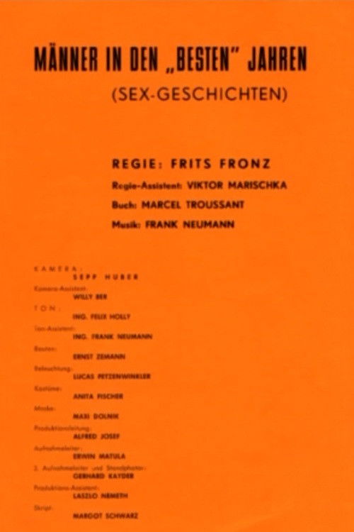 Männer in den besten Jahren erzählen Sexgeschichten (1968) poster
