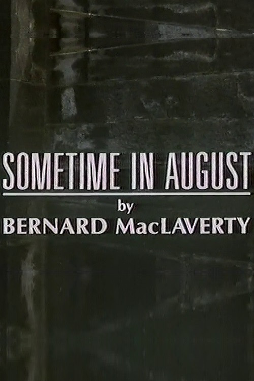 Sometime in August (1990) poster