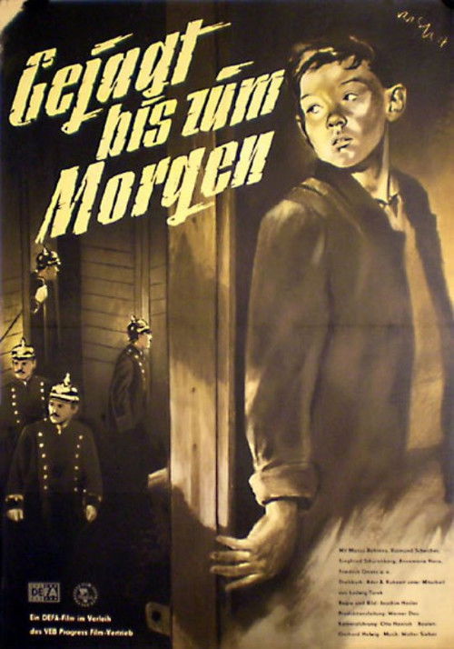 Gejagt bis zum Morgen (1957) poster