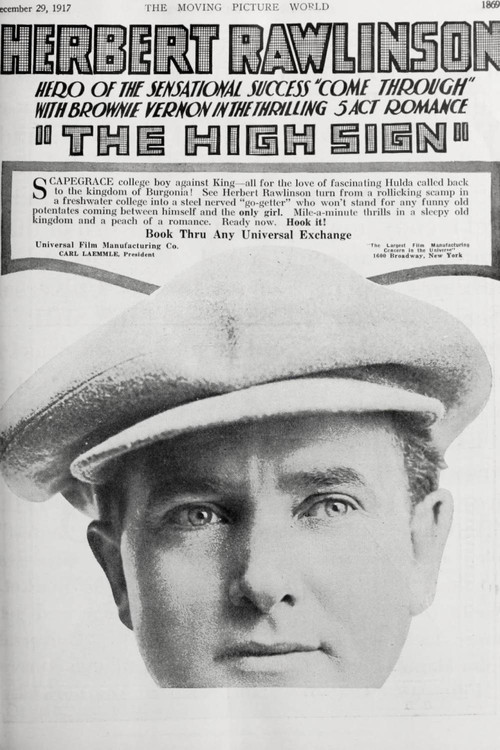 The High Sign (1917) poster